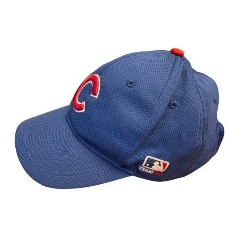 Chicago Cubs MLB OC Sports Youth Baseball Cap Blue Red Adjustable Hat - Picture 2 of 7